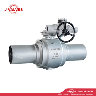 12' 300LB A105 Электрический полностью сварной шаровой кран с цапфой