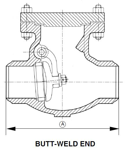 Фланцевый обратный клапан из нержавеющей стали API600-клапан masoneilan 2
