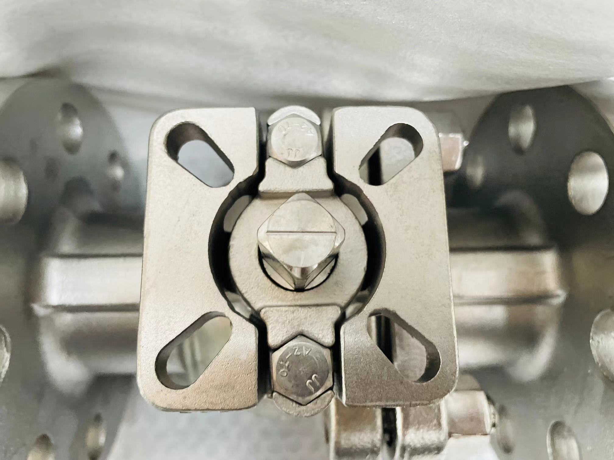 Q41F 300LB Фланцевый шаровой кран ISO5211 F05/07 из нержавеющей стали