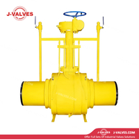 Заглубленный полностью сварной шаровой кран