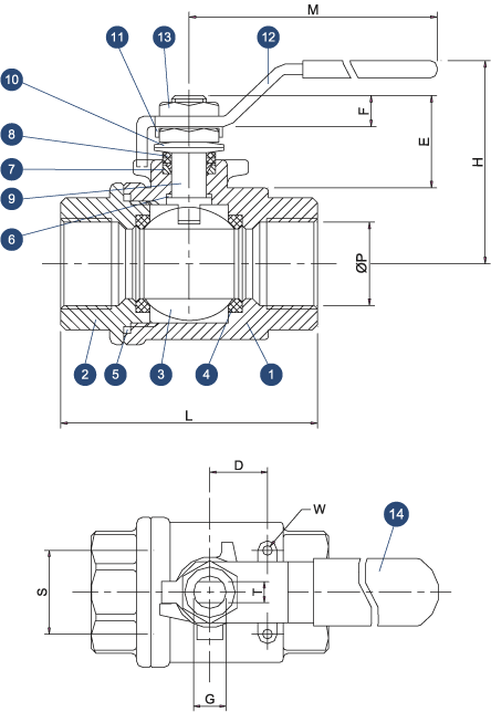 2шт шаровой кран из нержавеющей стали завод Китай