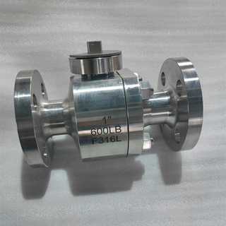 2PC API6D Фланцевый шаровой клапан из кованой стали 