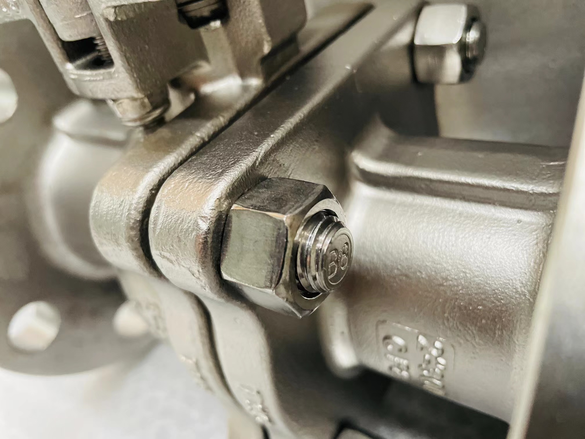 Q41F 300LB Фланцевый шаровой кран ISO5211 F05/07 из нержавеющей стали