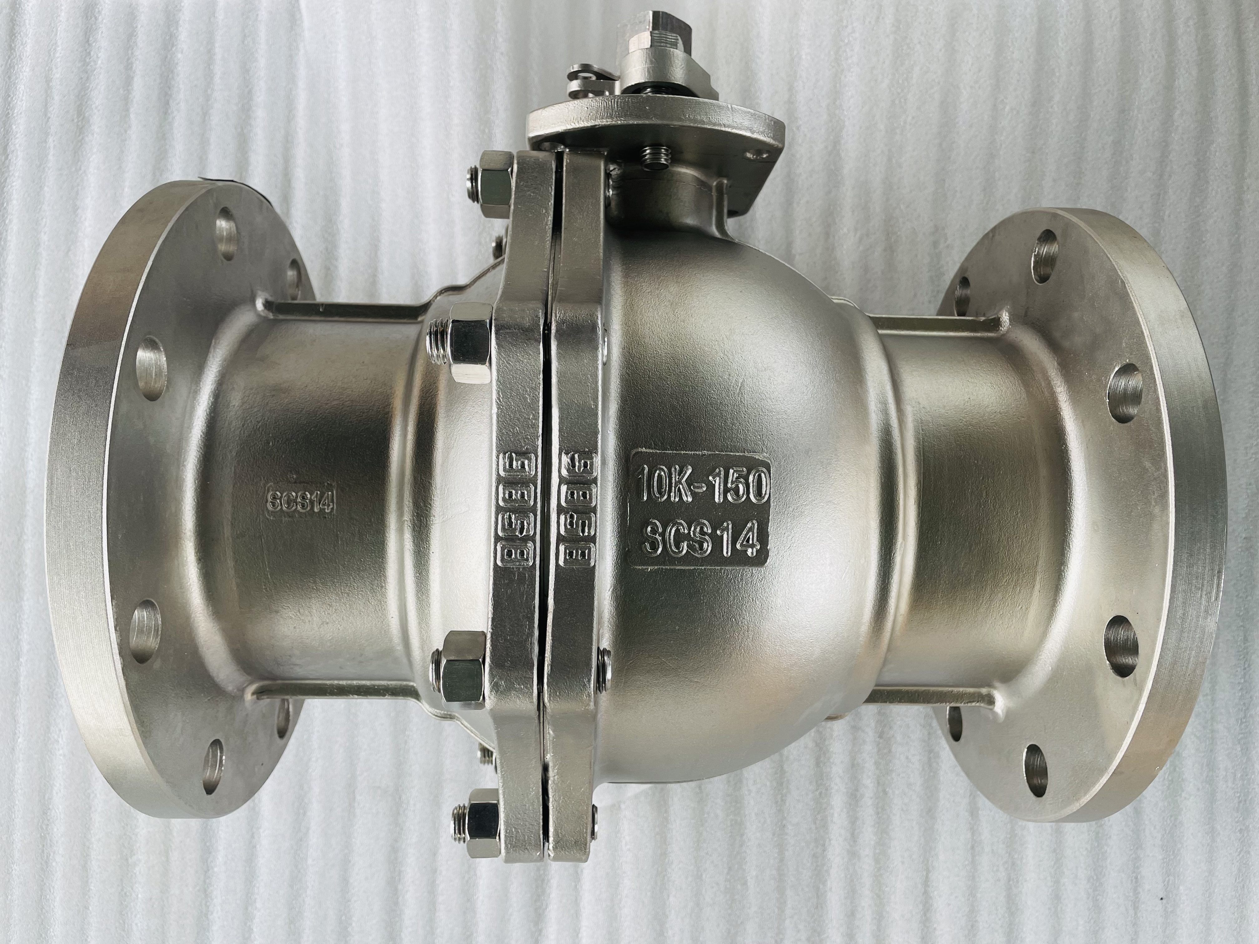 Шаровой кран с плавающим фланцем JIS10K, 2 шт.