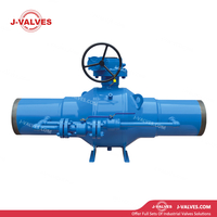 Полностью сварной шаровой кран из кованой стали с втулками